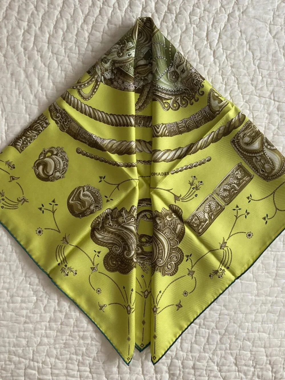 NWT Hermes Ors Nomades Silk Scarf